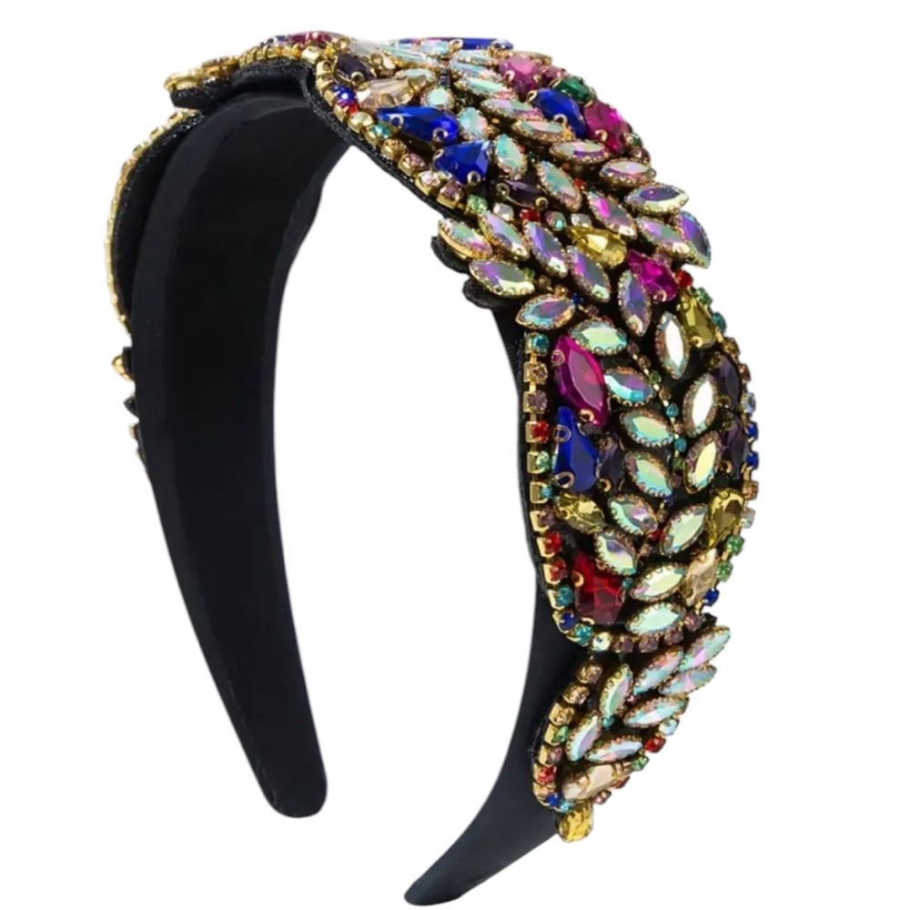 Colorful Rhinestone Headband
